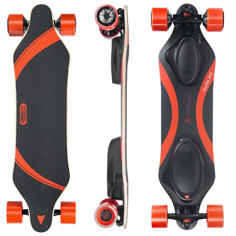 Buy Meepo Shuffle V4 S Electric Skateboard With Remote Top Speed Of 29