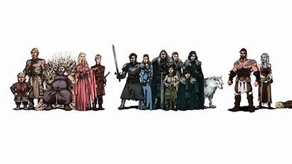 Thrones Stark Wallpapers Arya Snow Targaryen Background
