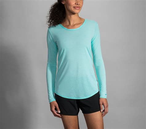 Womens Brooks Distance Long Sleeve Running Top Commonwealth Running Co