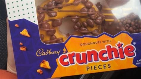 krispy kreme launches two doughnuts with cadbury crunchie au — australia s leading