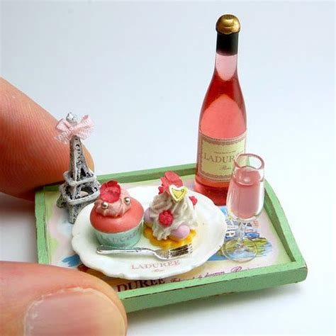 Paris Miniatures Miniature French Cakes And Pastries Miniature