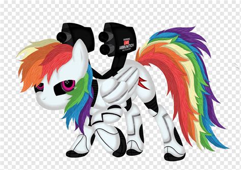 My Little Pony Rainbow Dash Robot Portal 2 My Little Pony Horse