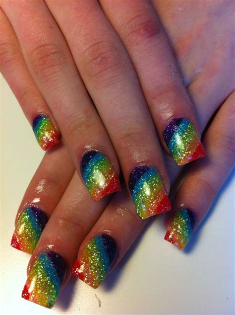 My Second Set Of Gay Pride Nails What Can I Say Im A