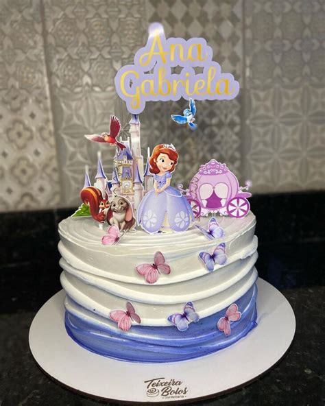 Learn about 82 images bolo de aniversário tema princesa sofia In
