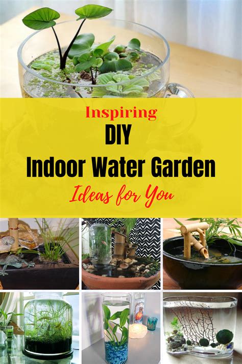 Inspiring Diy Indoor Water Garden Ideas For You Diy Indoor Water