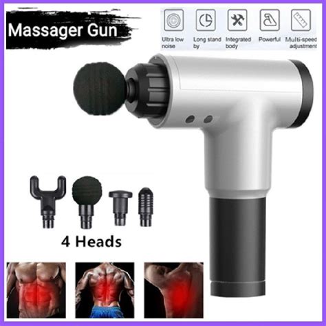 Súng Massage Cầm Tay Fascial Gun Hg 320 Máy Massage Cầm Tay Nhật Bản Đánh Tan Mỡ Bụng Giãn