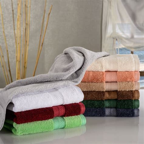 Shop Superior Soft Absorbent Rayon From Bamboo And Cotton Hand Towel