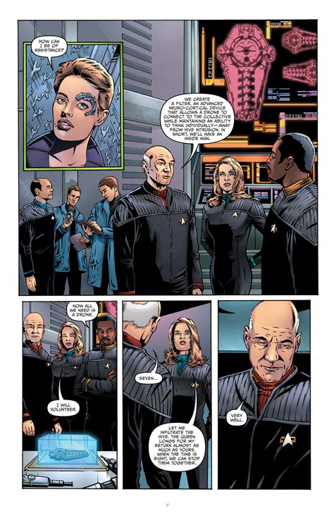 Read Online Star Trek The Next Generation Hive Comic Issue 2