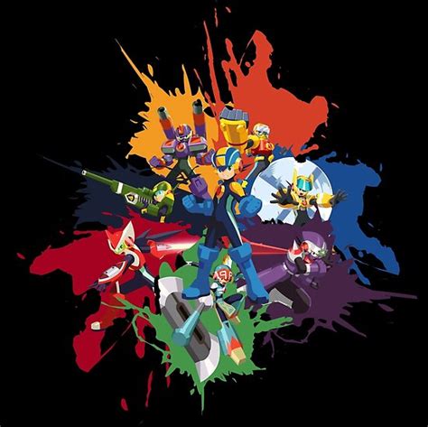 Megaman Souls Of A Hero Posters By Jax89man Redbubble