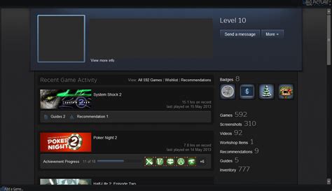 Steam Profiles To Be Overhauled Profile Levels And Steam Trading Cards