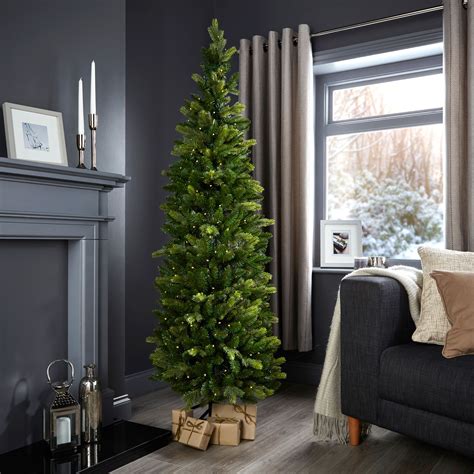 6ft Pop Up Slim Pre Lit Christmas Tree Departments Diy At Bandq