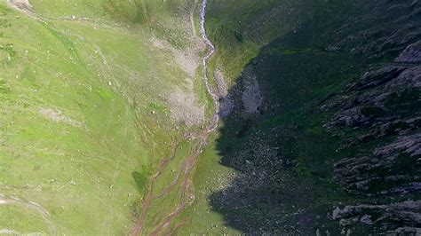 U Shaped Glacial Valley Trough Or Glacial Troughs Are Formed By The