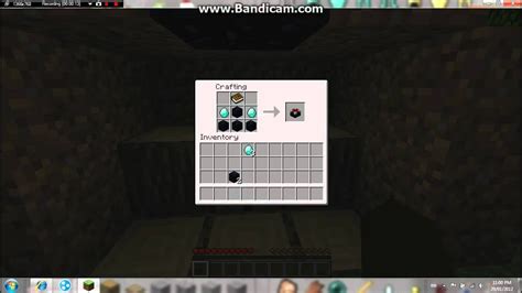 Minecraft How 2 Make A Enchantment Table Youtube