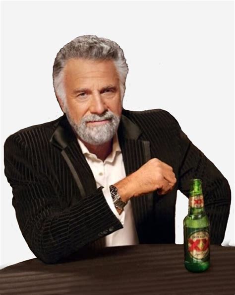 Dos Equis Man The Most Interesting Man In The World Meme Canvas