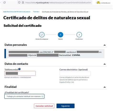 Síntesis de 28 artículos como pedir certificado de delitos sexuales