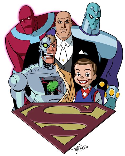 Superman The Animated Series Villains 1 By Timlevins On Deviantart