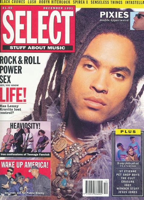 Select Uk Dec 1991 Via Ozmerry Lenny Kravitz True Confessions