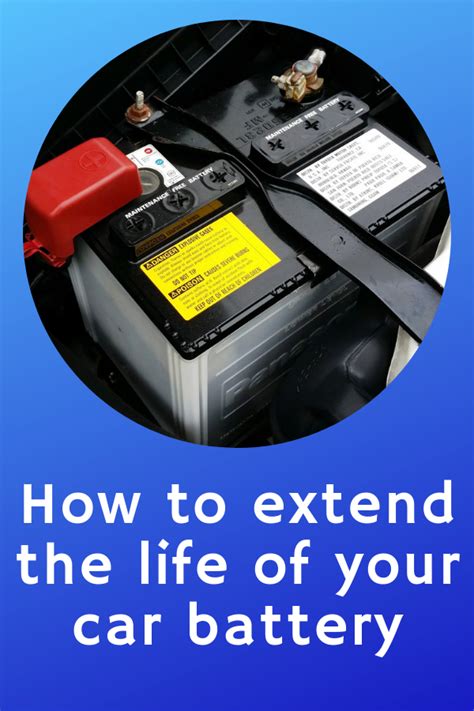 The average life of car batteries and 7 tips to extend your car battery life. Extending The Life of Your Car Battery - You don't want it ...