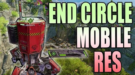 Last Circle Ranked Mobile Respawn Beacon Clutch Apex Legends Youtube