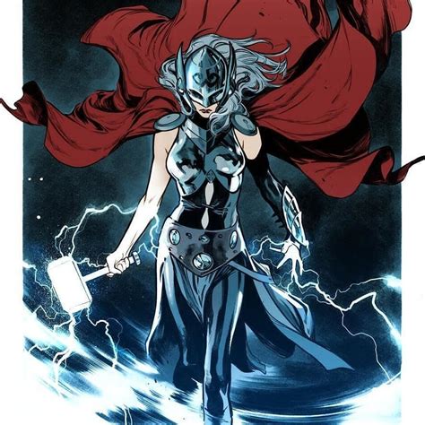 Thor Jane Foster Thor Comic Art Marvel Comics Art Thor Comic