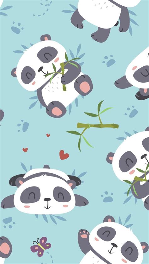 Pandas 🐼 Cute Panda Wallpaper Panda Wallpaper Iphone Panda Background