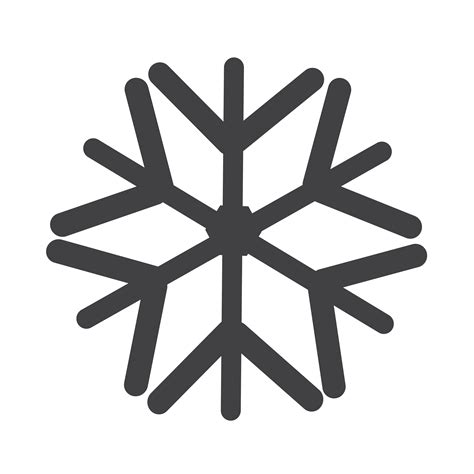 Snowflake Icon Symbol Sign 627806 Vector Art At Vecteezy