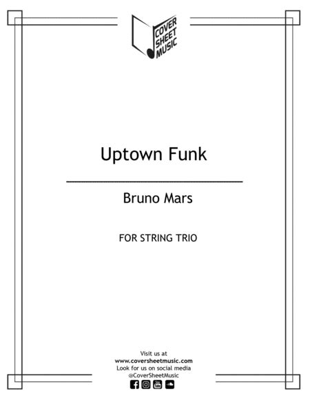 Uptown Funk Violin Free Music Sheet
