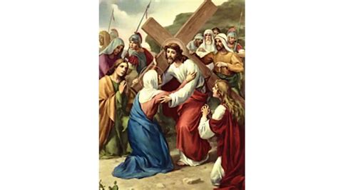 4th Station Jesus Meets His Mother By Ron Haeske Song From Stations