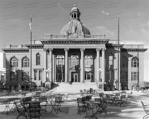 Historic San Mateo County Courthouse Redwood City California Stock
