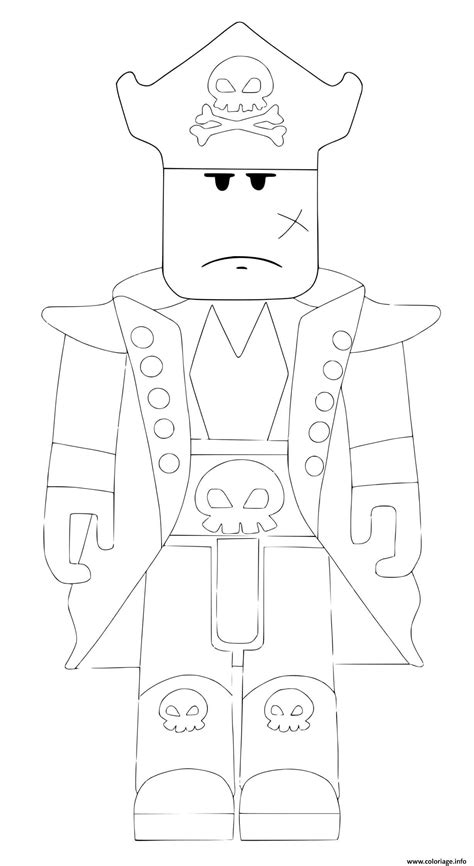 Coloriage Roblox Pirate Dessin Roblox à Imprimer