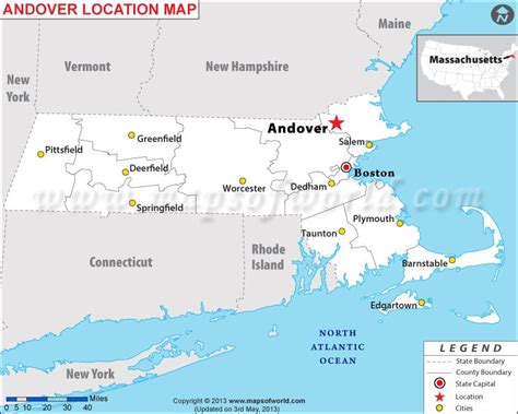 Where Is Andover Located In Massachusetts Usa