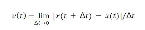 Instantaneous Velocity - definition, equation with solved problem