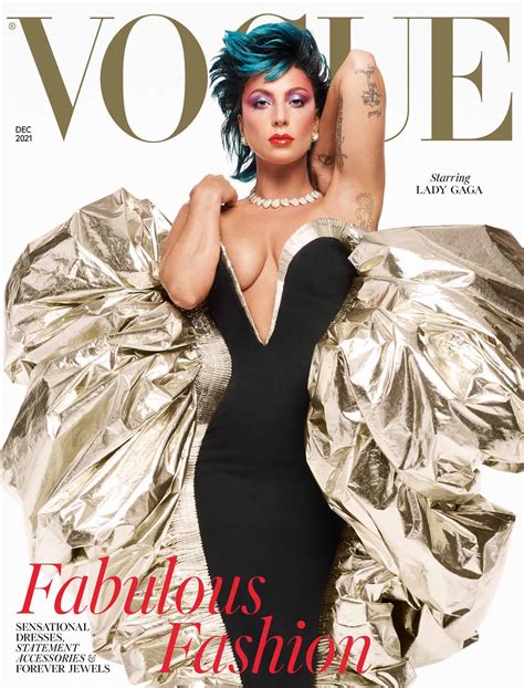 Lady Gaga Is On Both British And Italian Vogue For December Go Fug Yourself Go Fug Yourself