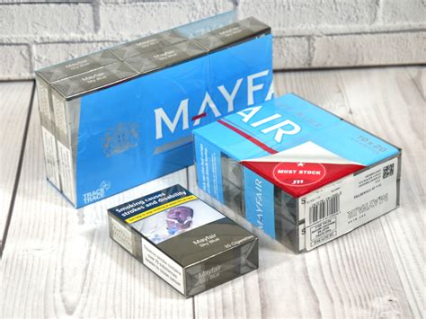 Mayfair Sky Blue Kingsize 10 Packs Of 20 Cigarettes 200