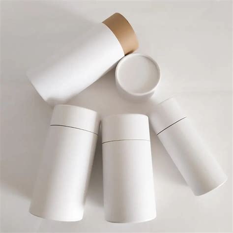 Biodegradable Cylinder Packaging Boxes White Color Boxes Buy Cylinder