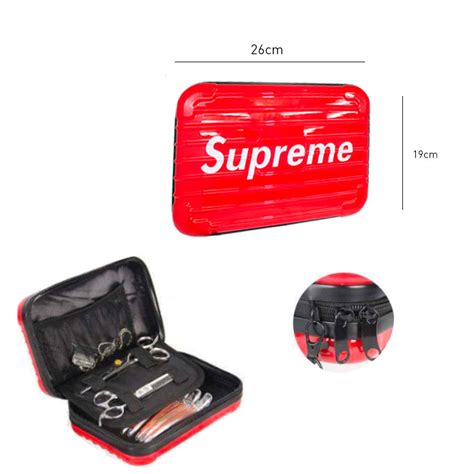 Supreme Barber Tool Box Red Lf Hair And Beauty Supplies