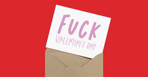 Fuck Valentines Day By Your Gal Kiwi Postable
