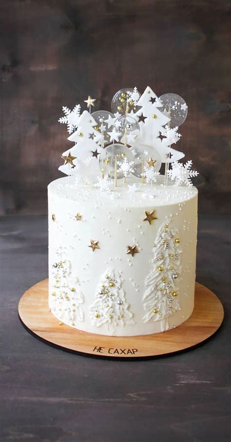 29 Creative And Stylish Winter Wedding Cakes Winter Cake Winter
