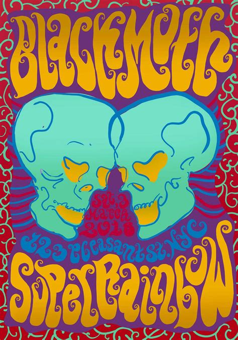 Contemporary Psychedelic Posters By Noora Manchanda Sva Design