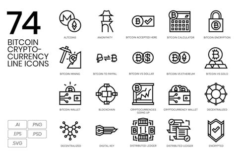 Secure communications for websites and web services are based on files known as certificates. 74 Bitcoin & Cryptocurrency Line Icons | Deeezy