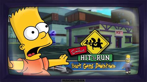The Simpsons Hit And Run Soundtrack Bart Goes Downtown Youtube