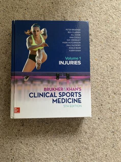 Brukner And Khans Clinical Sports Medicine Injuries Volume 1 By Ann