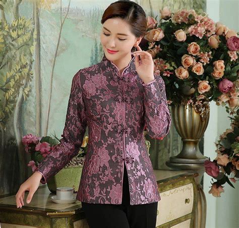 Check spelling or type a new query. Elegant Women's Chinese Jacket Full of Floral Pattern Lace ...
