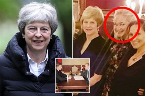Who Is Lubov Chernukhin The Russian Who Bought A Night Out With Theresa May Mirror Online