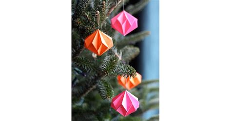 Paper Diamond Ornaments Diy Christmas Ornaments