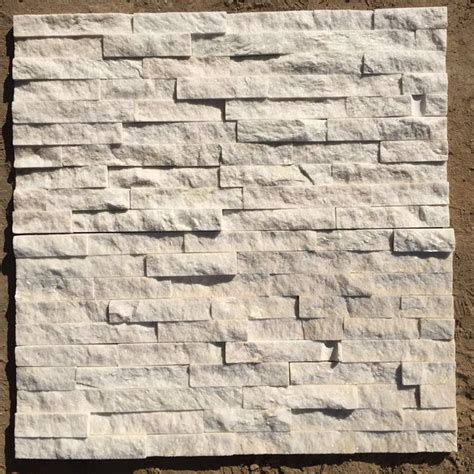 Natural Thin White Stacked Culture Stone