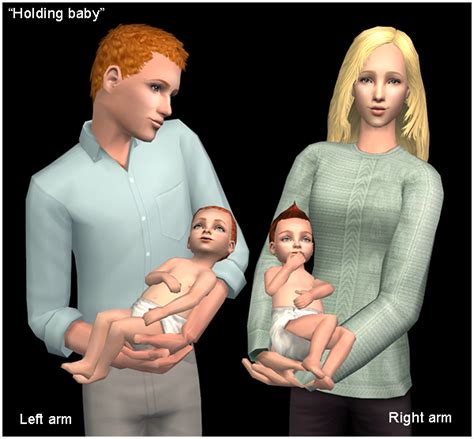 The Sims 4 Baby Poses