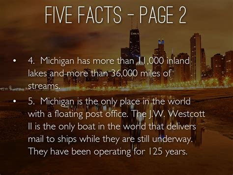 5 Fun Facts About Michigan By Md6924