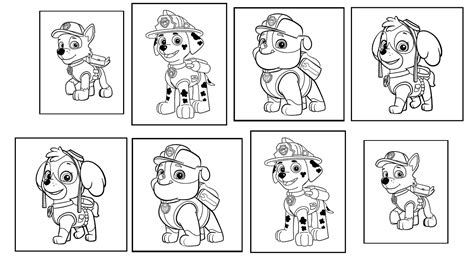 Cute puppies are always ready to help. 13 Pics Of PAW Patrol Everest Coloring Page - PAW Patrol Printable ... - Coloring Home