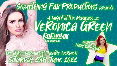 A Night At The Musicals With Veronica Green Tickets Saturday 25th June 2022 The Maddermarket